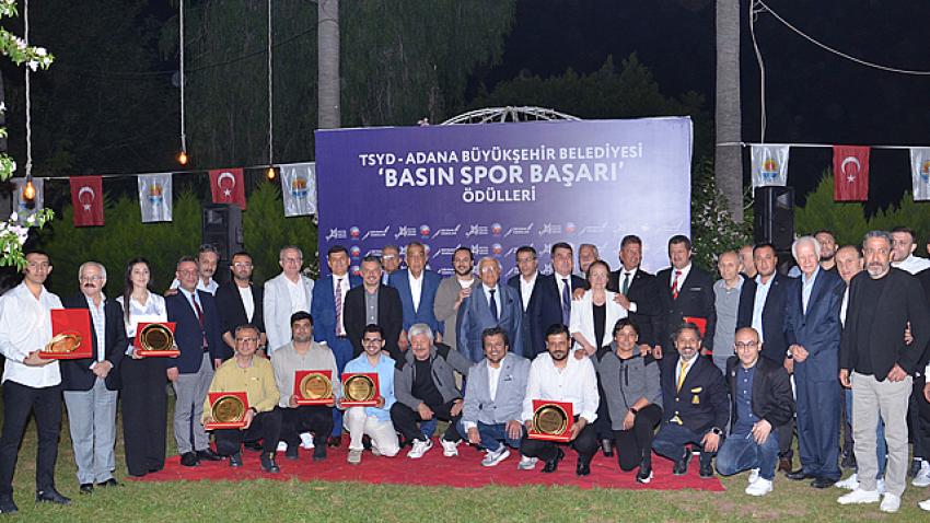 Basın Spor Başarı Ödülleri sahiplerini buldu