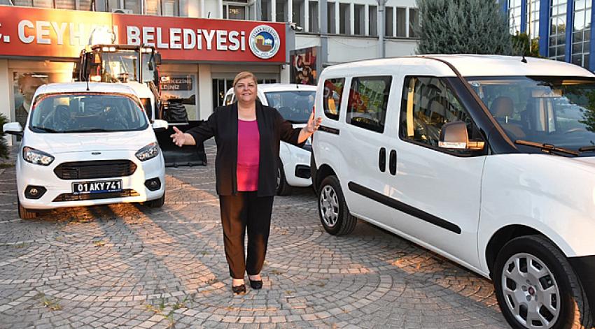 Ceyhan Belediyesi yeni araçlarla güçlendi