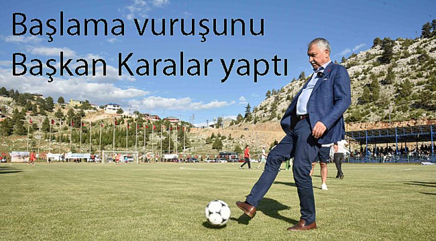 Kızıldağ Köylerarası Futbol Turnuvası başladı