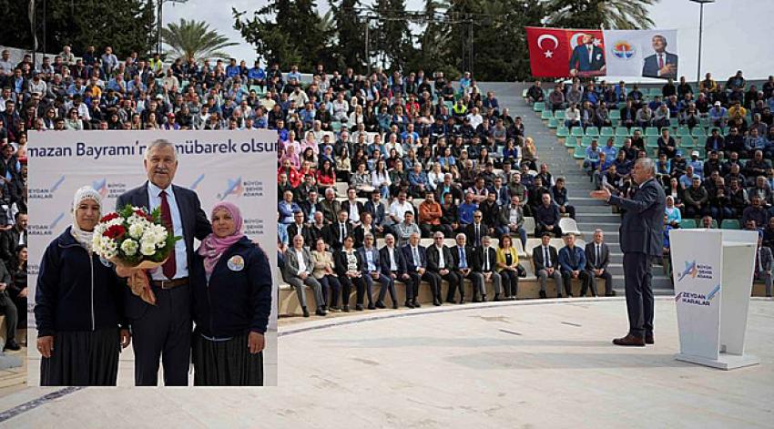 Büyükşehir'de bayramlaşma yapıldı