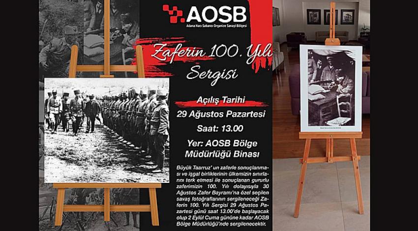 AOSB’de ‘Zaferin 100. Yılı” Sergisi