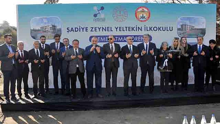 Şadiye-Zeynel Yeltekin İlkokulu'nun temeli atıldı