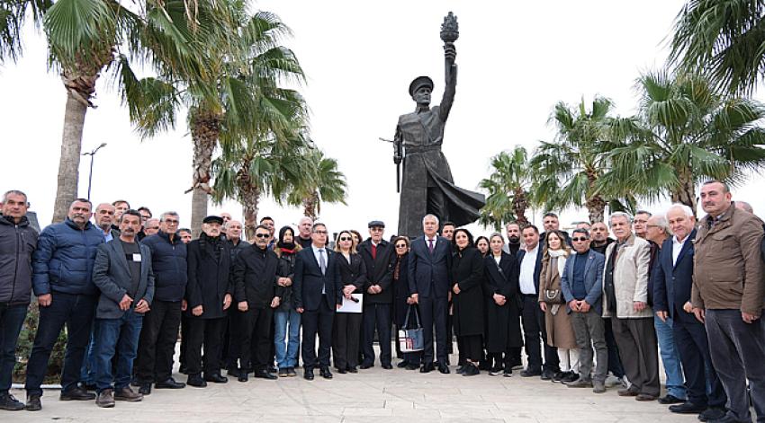 Şehit Asteğmen Kubilay, Kozan’da adına yapılan anıtın önünde anıldı