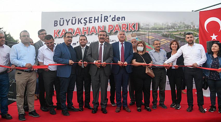 Karahan Sağlıkçılar Parkı açıldı