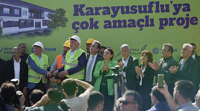 Karayusuflu Mahalle Merkezi ve Merkez Park’ın temeli atıldı