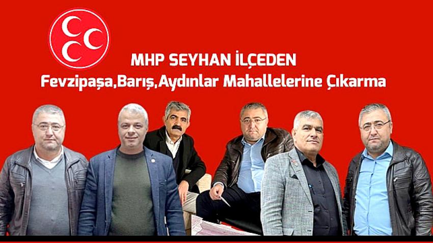 MHP Seyhan, muhtarlarla istişarede bulundu