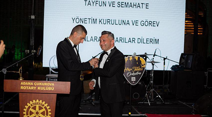 Çukurova Rotary'de yeni başkan Sevimli