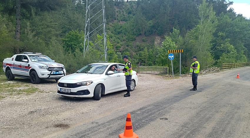 169 araç trafikten men edildi