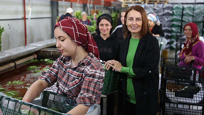 Yörük kızı Av.Söylemez Bozyazı'ya çıkarma yaptı