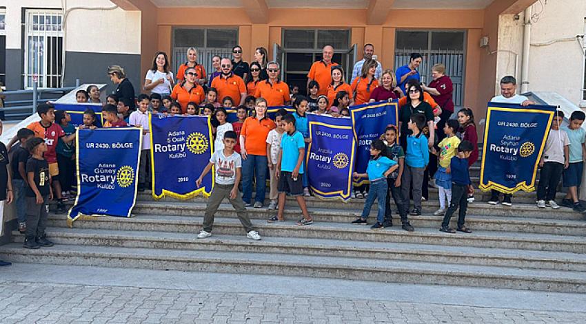 Adana Rotary’lerden Hatay’da 2 proje