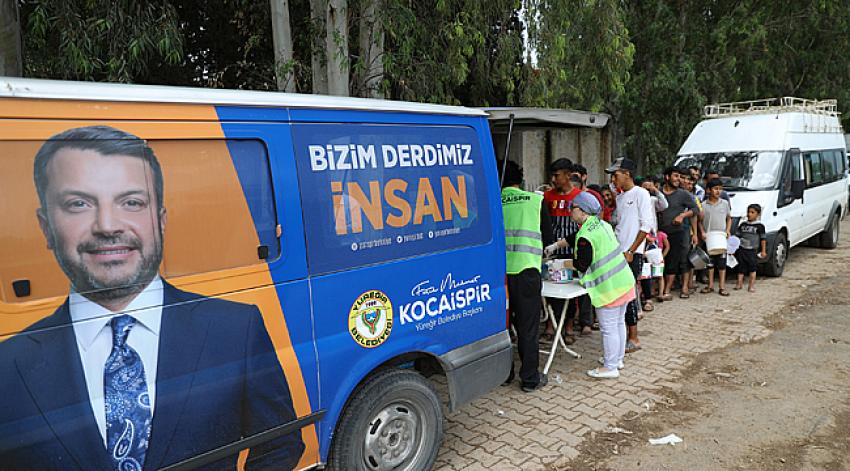 Yağmurzedelere Başkan Kocaispir sahip çıktı