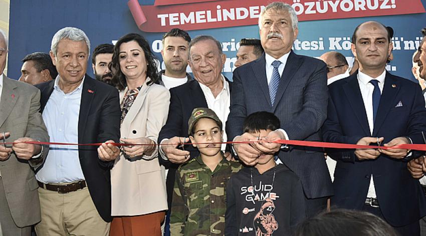 Yeşiloba Oto Galericiler Köprüsü açıldı